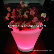 led lighted planter pots Color Changing LED Flower pot outdoor led luminous planter pots